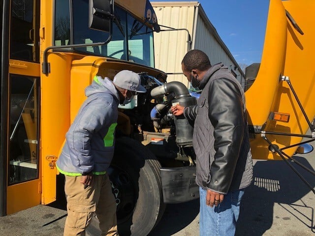 school buss drivers class b license training maryland